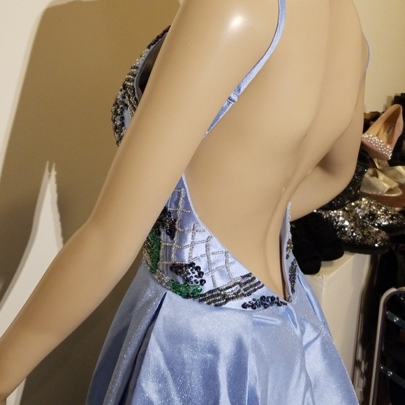 Nwot Beaded‎ shimmery gown - Picture 6 of 9